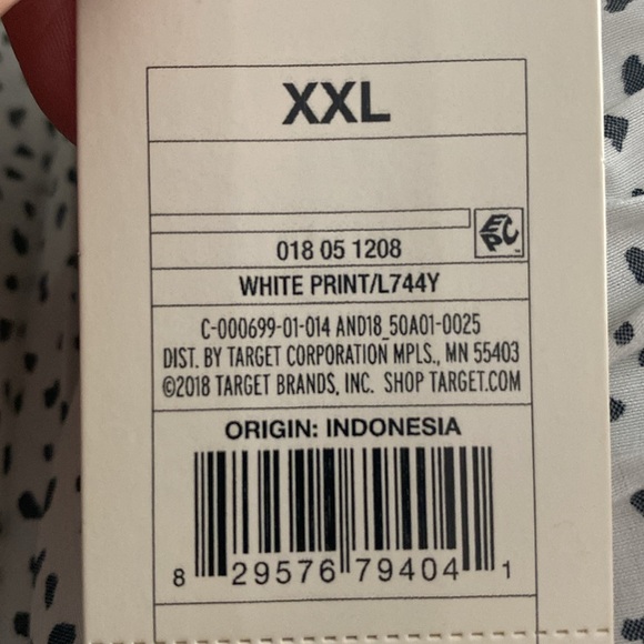 White print maxi skirt XXL - Picture 3 of 3